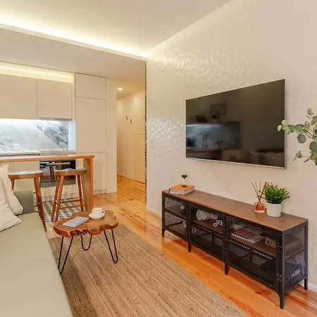 Lovely & Centre Flat With Terrace By Hostwise شقة بورتو