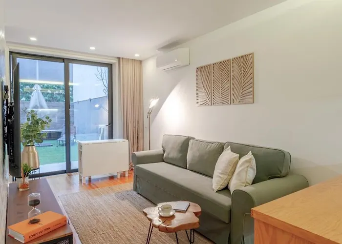 Lovely & Centre Flat With Terrace By Hostwise شقة بورتو