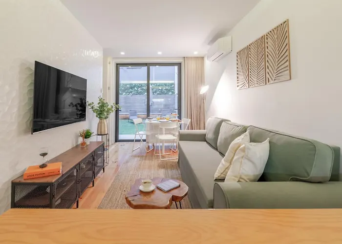 Lovely & Centre Flat With Terrace By Hostwise شقة بورتو